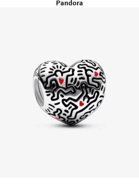 Pandora Keith Haring��? x Pandora Line Art People Charm